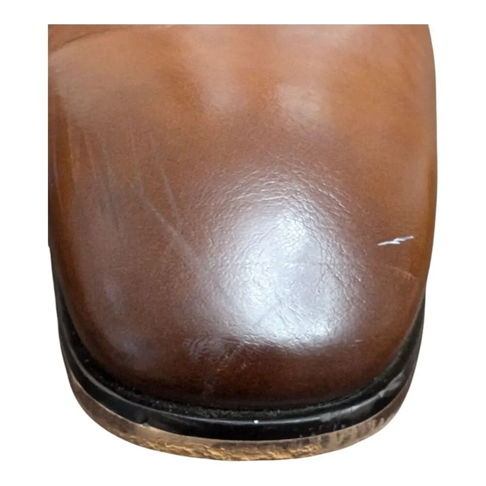 Tommy Hilfiger Syler mens Chelsea Dress Boot Brown Size 8.5 Romeo Boots Classic